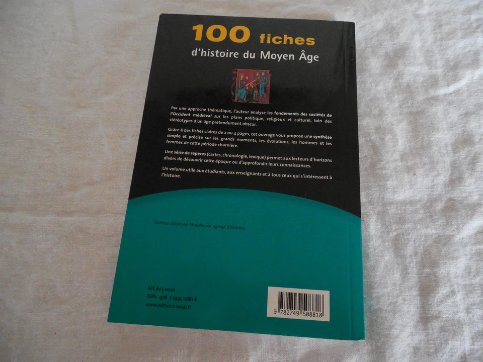 100 finches d'histoire du moyen age 2nd edtion Stephan Muzelle - Image 3 of 4