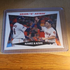 2020 Topps Archives - 1960 Combo Cards #60CC-AA Jose Altuve, Yordan Alvarez (RC)