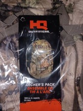 HQ OUTFITTERS ARCHERS PACK CAMO ARCHERY BACKPACK BRAND NEW W/ TAGS