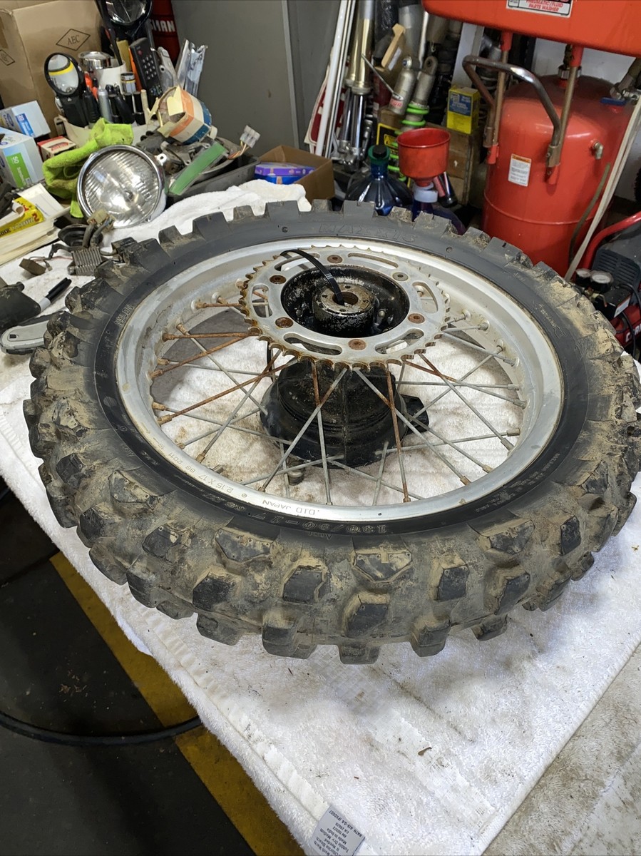 エクセル Honda 80's XR350R Rear Wheel 1984 XR 350 AHMRA VINTAGE | eBay