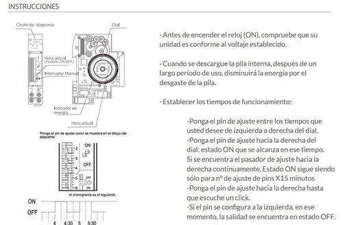 | Timer Mech. IH24h 1c ARM 1 TE 24hr 1 Channel 100hr Reserve | Zei... - Picture 7 of 9