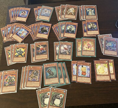 Yugioh Cards Box Binder Sleeves 138 Cards Spells Traps Monsters Lot Please  Read | eBay