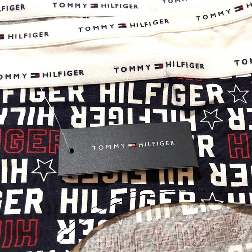 Tommy Hilfiger LARGE Hipster Women's Cotton Panties Underwear - 5 Pack - Logo - Picture 7 of 8