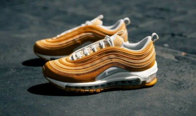 Nike Women's Air Max 97 Running Shoe, Wheat/Sail/Twine/Bone