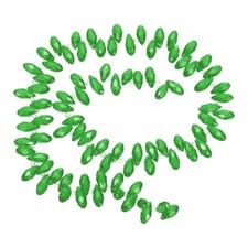 PATIKIL 5 Strands 450-475Pcs Teardrop Crystal Beads, 12x6mm Faceted Teardrop ...
