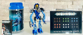 Bionicle Toa Nuva Set of 6: 8566 - 8572 w/Canisters, Comic Books & Manuals