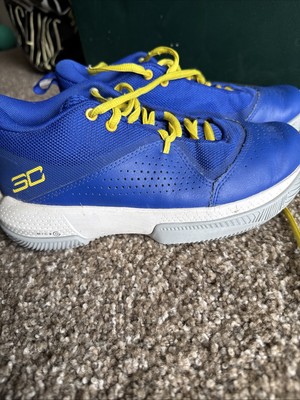 Under Armour Boys SC 3Zero IV 3023918-403 Blue Basketball Shoes Sneakers Size 5Y
