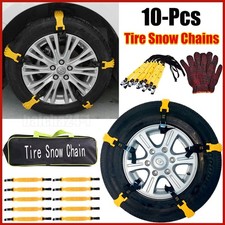 10pcs Wheel Tire Snow Chains For Car Truck Anti-skid Emergency Winter Universal 10pcs Wheel Tire Snow Chains For Car Truck Anti-skid Emergency Winter Universal