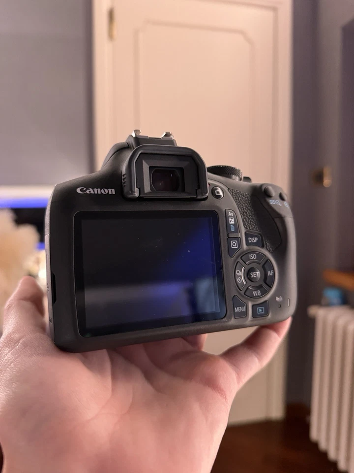 Canon EOS 2000D 24.1 Mpx Fotocamera Reflex Digitale Kit con 18-55 mm IS... - Immagine 3 di 4