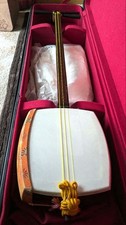 Shamisen Short Pole Tsugaru Nakasawa Beniki Higashizawari Japanese Instrument Na