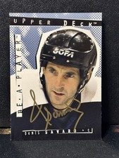 1995-96 UD Be A Player Denis Savard Auto