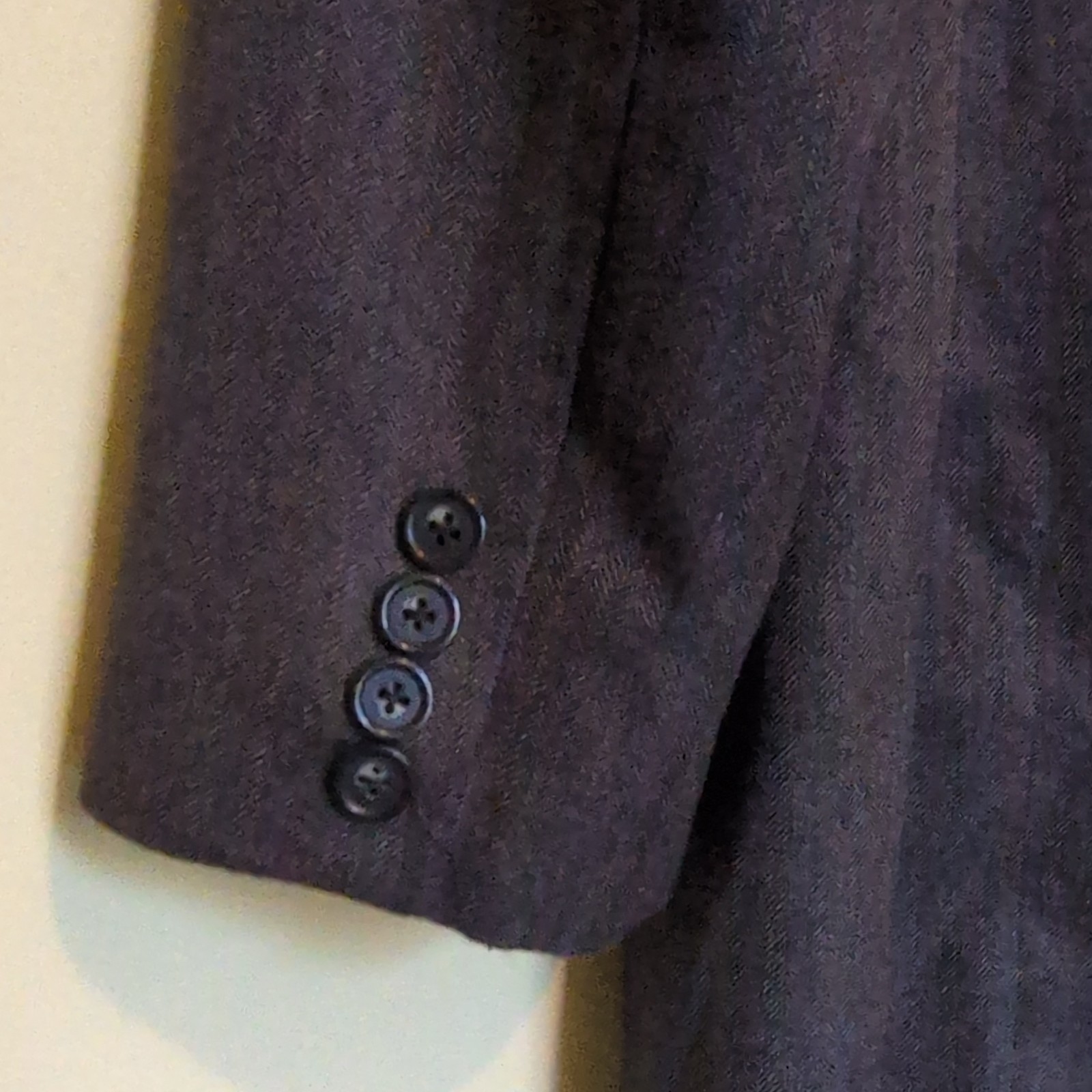 IZOD 2XL Dark Gray Solid Polyester Rayon Wool Bla… - image 4