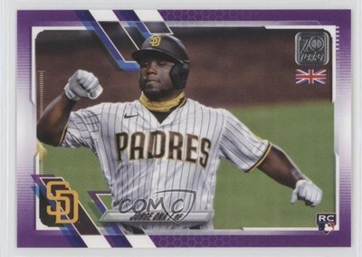 2021 Topps UK Edition Purple 1/50 Jorge Ona #215 Rookie RC 0e2x