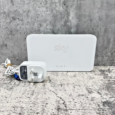Sky Q WiFi Booster SE210 Wireless Extender Hub Dual Band Breitband Netzteil