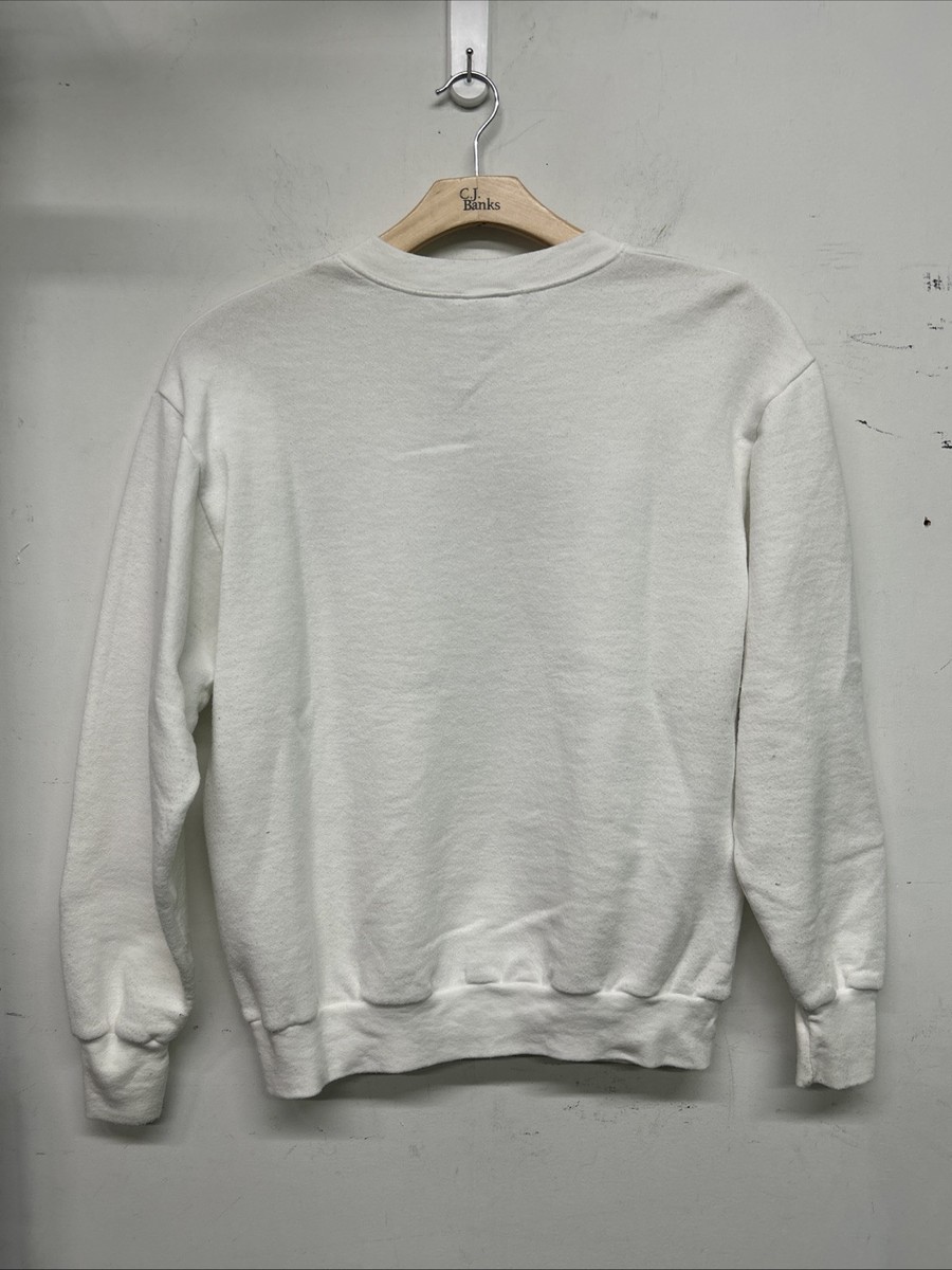 1993 God Made Grandmas White SZ L Crewneck View 2