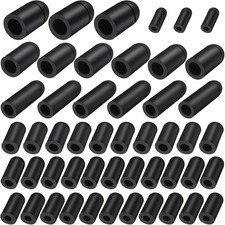 Rubber Vacuum Caps Plug Kit, 63 PCS Assorted Vacuum Plugs Hose End Caps Assortme