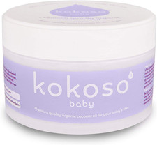 Baby Organic Coconut Oil   Moisturising 100 Natural Baby Oil for Baby Massage,