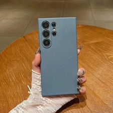 Silicone Shockproof Soft Case Samsung Galaxy S25 S24 S23 S22 S21 Ultra Plus