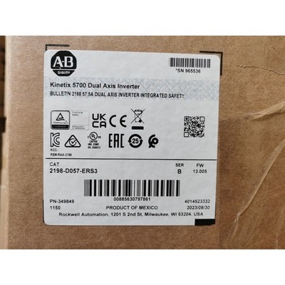 Brandneu AB CAT 2198-D057-ERS3 FW 13.005 Kinetix 5700 Achswechselrichter