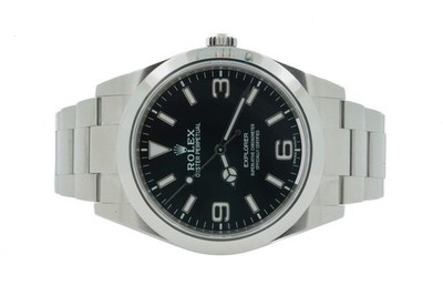 Rolex Explorer 1 Black Dial 214270 39mm Black Dial 11/2016 11192