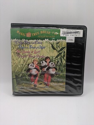 Magic Tree House Collection: Audio Books 45-48 Osborne, Mary Pope Library  Copy!