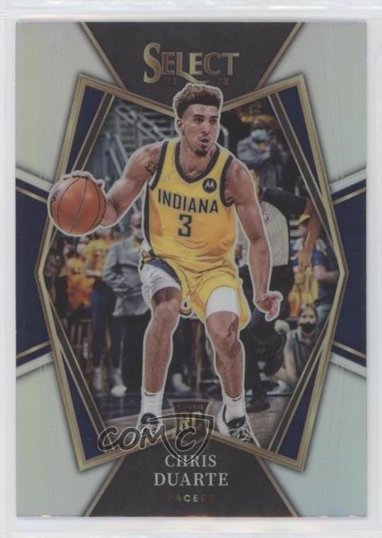 2021-22 Panini Select Premier Level Silver Prizm Chris Duarte #146 Rookie RC 0wz