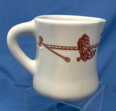 SKY RANCH by Sandy Richards Rust color restaurant ware style cream pitcher