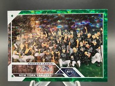 2023 Topps Series 2 New York Yankees /499 ALCS Green Foil Board #516