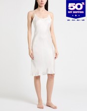 RRP€299 MASNADA Slip Dress IT40 US4 UK8 S White