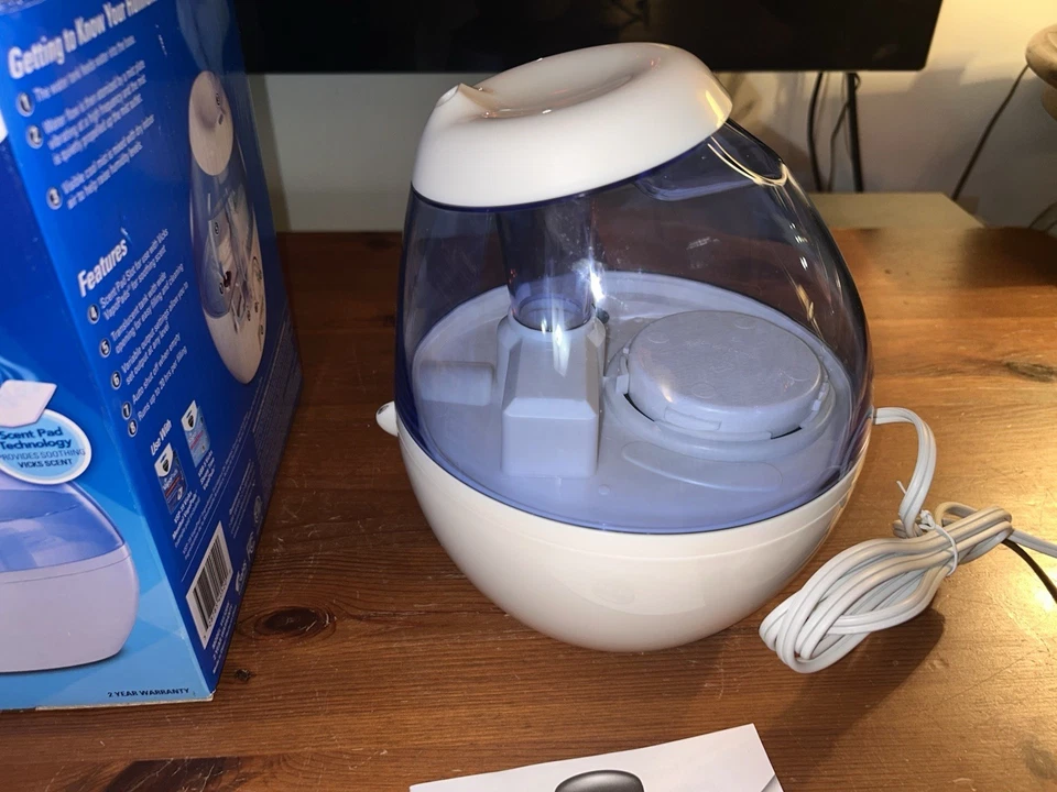 Mini humidificador de niebla fría sin filtro Vicks (VUL520W) Foto 4 de 4