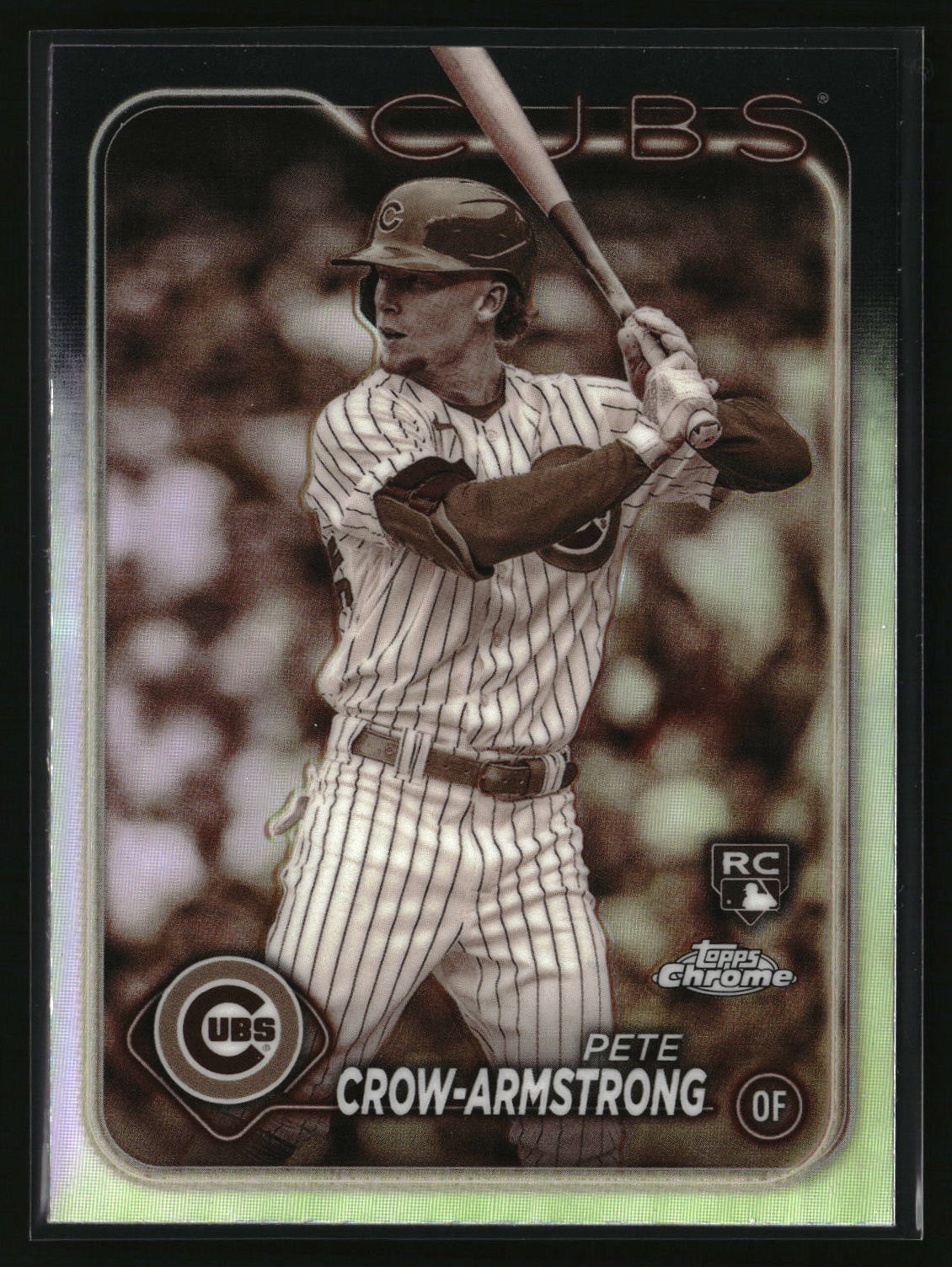 Pete Crow-Armstrong 2024 Topps Chrome Sepia Refractors #16