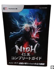 Nioh Official Complete Guide Book Ps4 Game Main Sub Missions Map