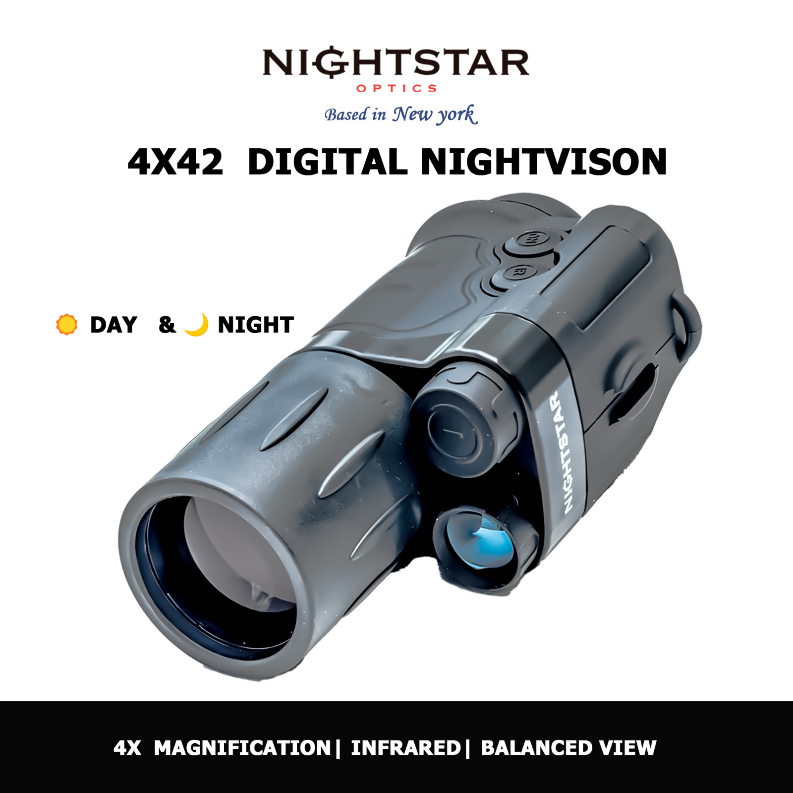 Monocular 4x42 Infrared Ir  For Hunting Camping