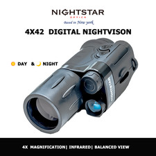 Digital Night Vision Monocular 4x42 Infrared IR for Hunting Camping