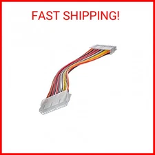 StarTech.com 8in 24 Pin ATX 2.01 Power Extension Cable - Power extension cable -