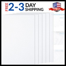 6 PCS Cross Stitch Aida Fabric 14 Count, 18 by 12 Inch, Classic Reserve Cross...