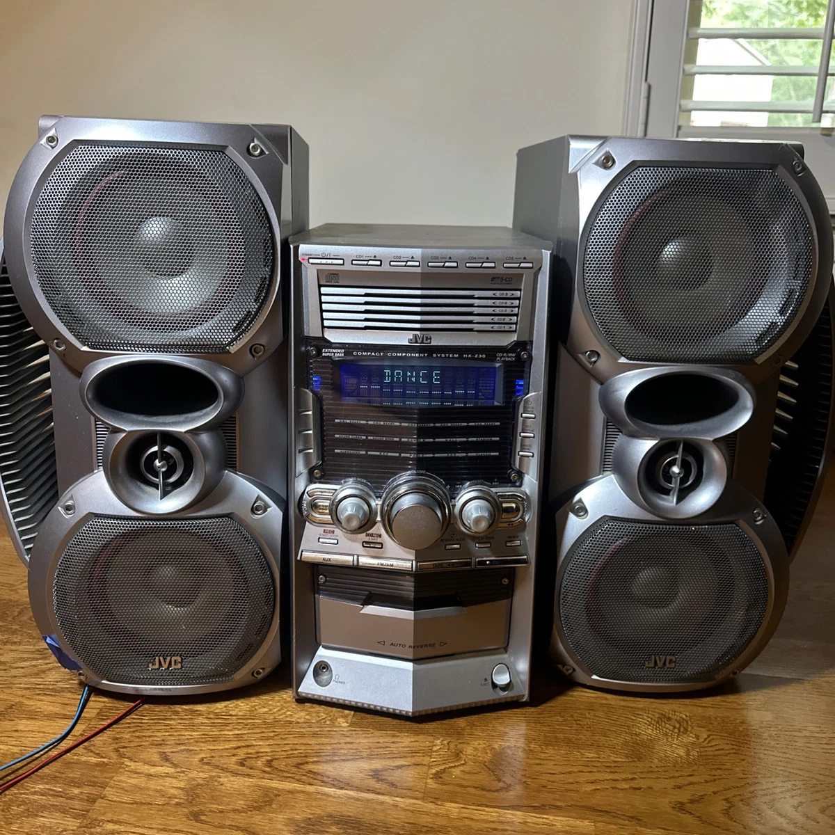 25+ Home Audio CD Changers Stereos with Cassette Tape for sale
