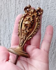 Ancienne décoration en BRONZE ou LAITON pour meuble