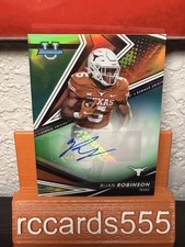 2022 Bowman U Best Bijan Robinson Green Auto /99
