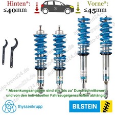 Bilstein B16 Fahrwerk 25-45mm, 10-40mm Tieferlegung für VW Passat Variant 3B6 00