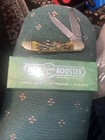 Hen & Rooster International HRI232-AGB,Antique Green Bone,2 Blade Jack Knife,New