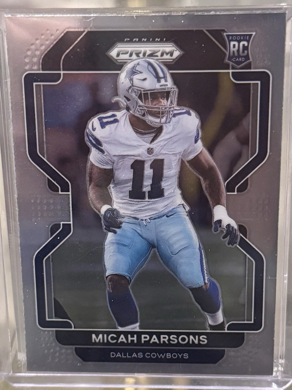2021 Panini Prizm - Rookie Micah Parsons #382 Silver Prizm (RC)