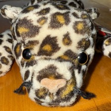 Ty Beanie Babies Freckles the Spotted Leopard Plush Toy - 4066 DOB 6/3/96