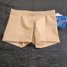 Motionwear Low Rise Shorts "nude" or "skin" color dance, gymnastics, or athletic