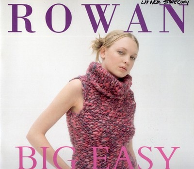 Rowan Knitting Pattern Book Big Easy 19 Designs Hargreaves Big Wool + Store Copy