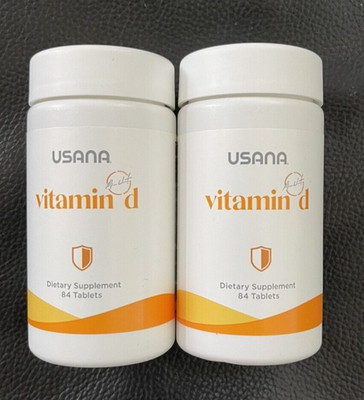 2 Packs USANA Vitamin D - Maximum strength Vitamin D - EXP 06/2026