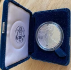 1998-P Proof American Silver Eagle Dollar in US Mint Holder, No box or COA