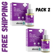 2xThe Derma Co 2 Kojic Acid Face Serum With 1 Alpha Arbutin  Niacinamide 10ML