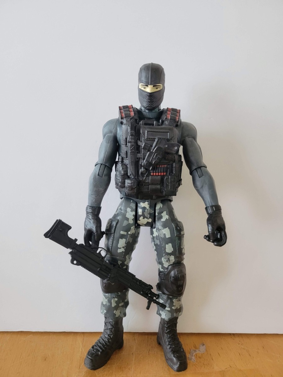 Military Action Figure Toys R Us TRUE HEROES SENTINEL 1 SHADOW Toy