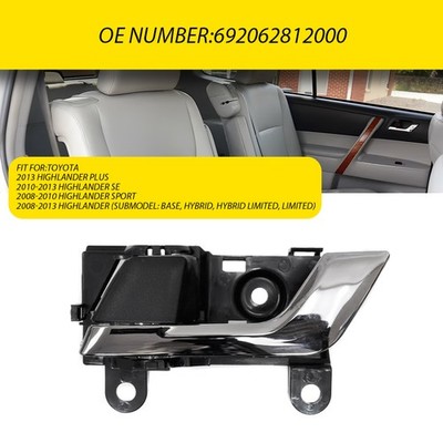 Inside Interior Door Handle Front L Set for 2008-2010 Toyota Highlander Sport EH